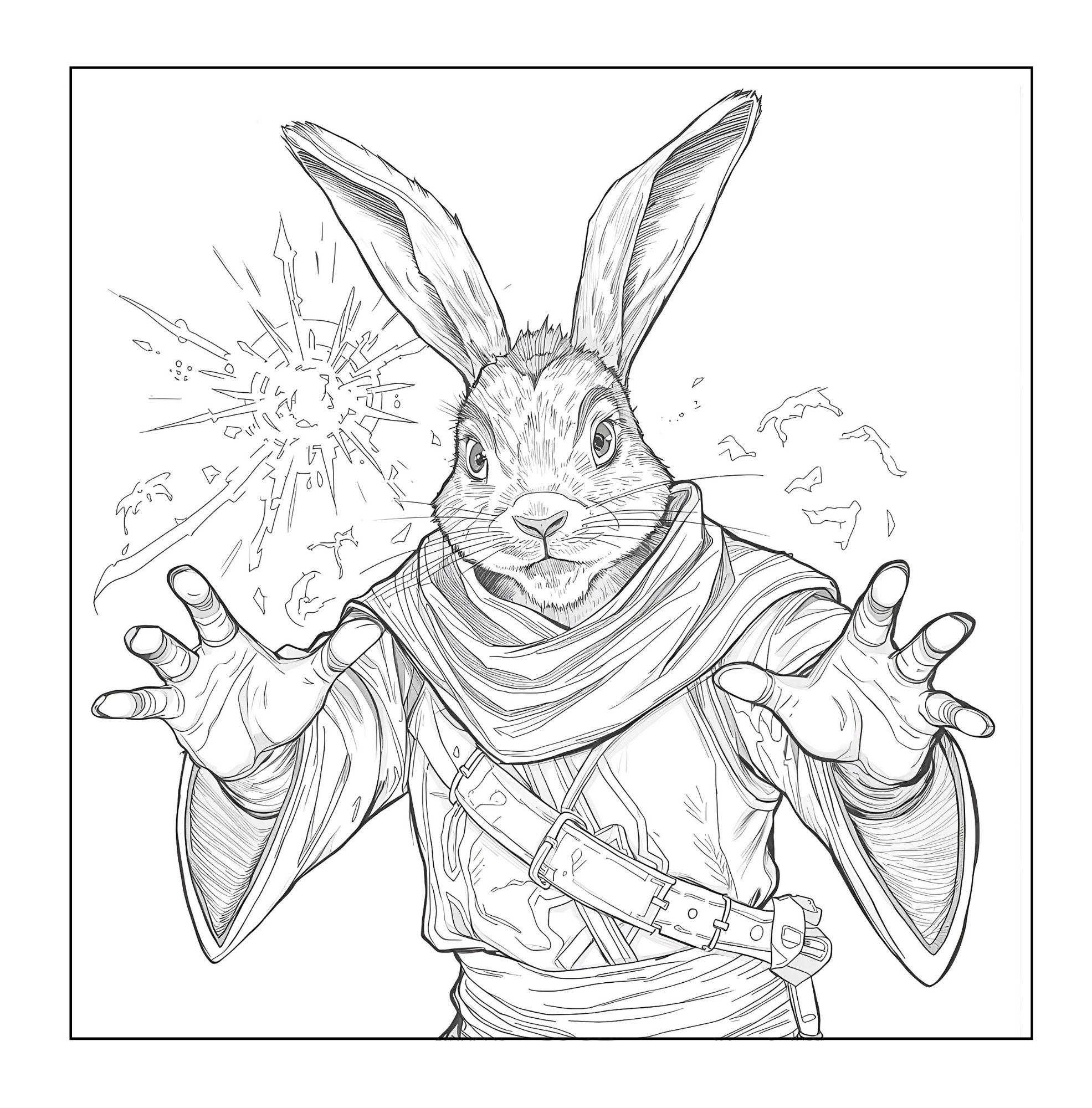 Lapin druide